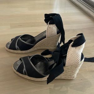 Coach espadrille wedges